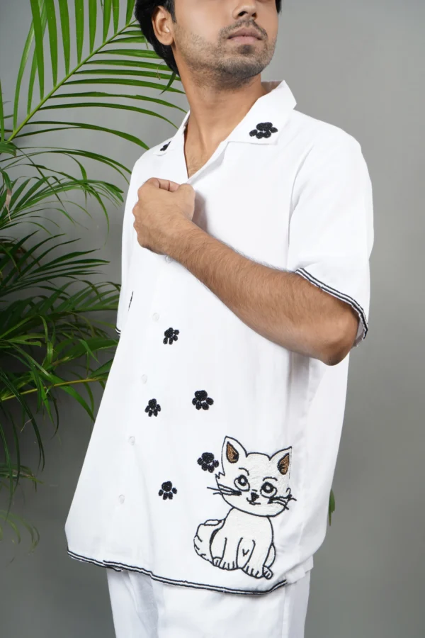 Catwalk Cuban Collar Shirt - Image 4