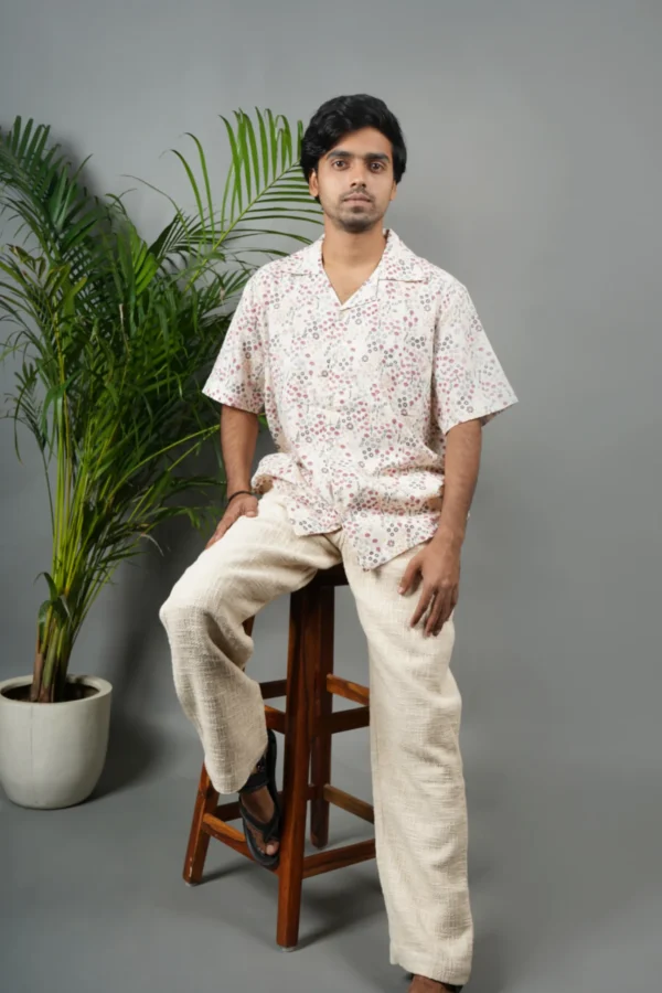 Cotton Charm Print Shirt - Image 4