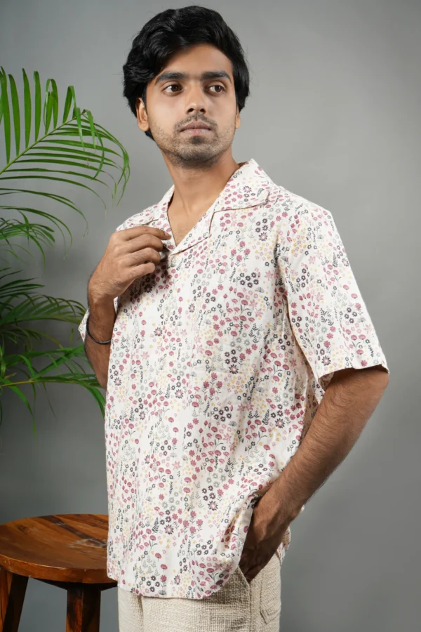 Cotton Charm Print Shirt