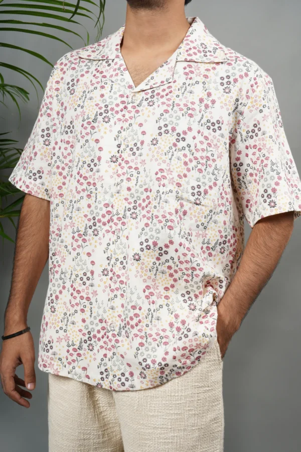 Cotton Charm Print Shirt - Image 5