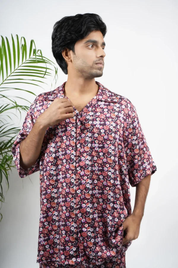 Floral Fiesta Cuban Shirt