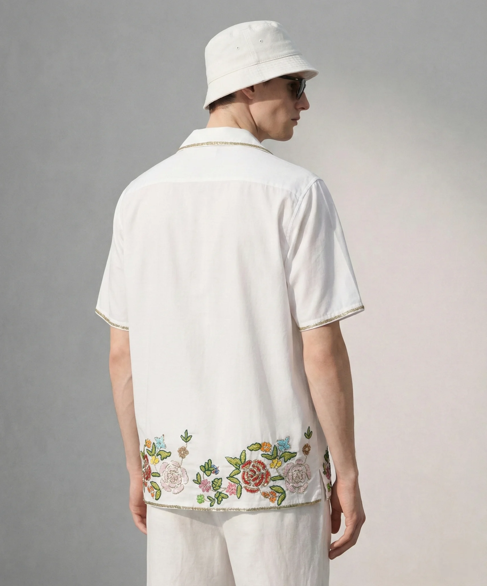Custom-Handmade-Cotton-Shirt-for-Men-Floral-Embroidered-Cuban-Collar-Gift-for-her-back.JPG