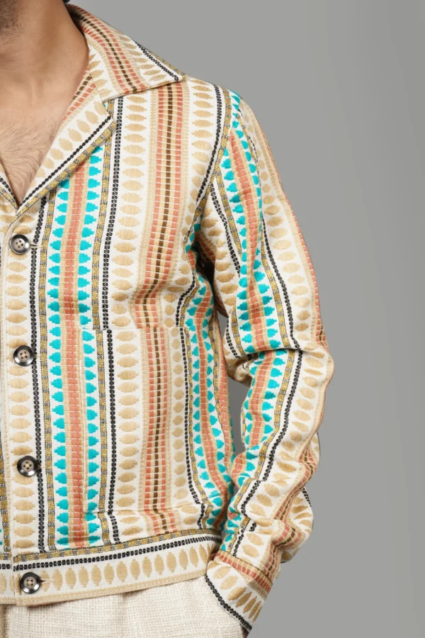 Artisan Stripes Jacket - Image 2