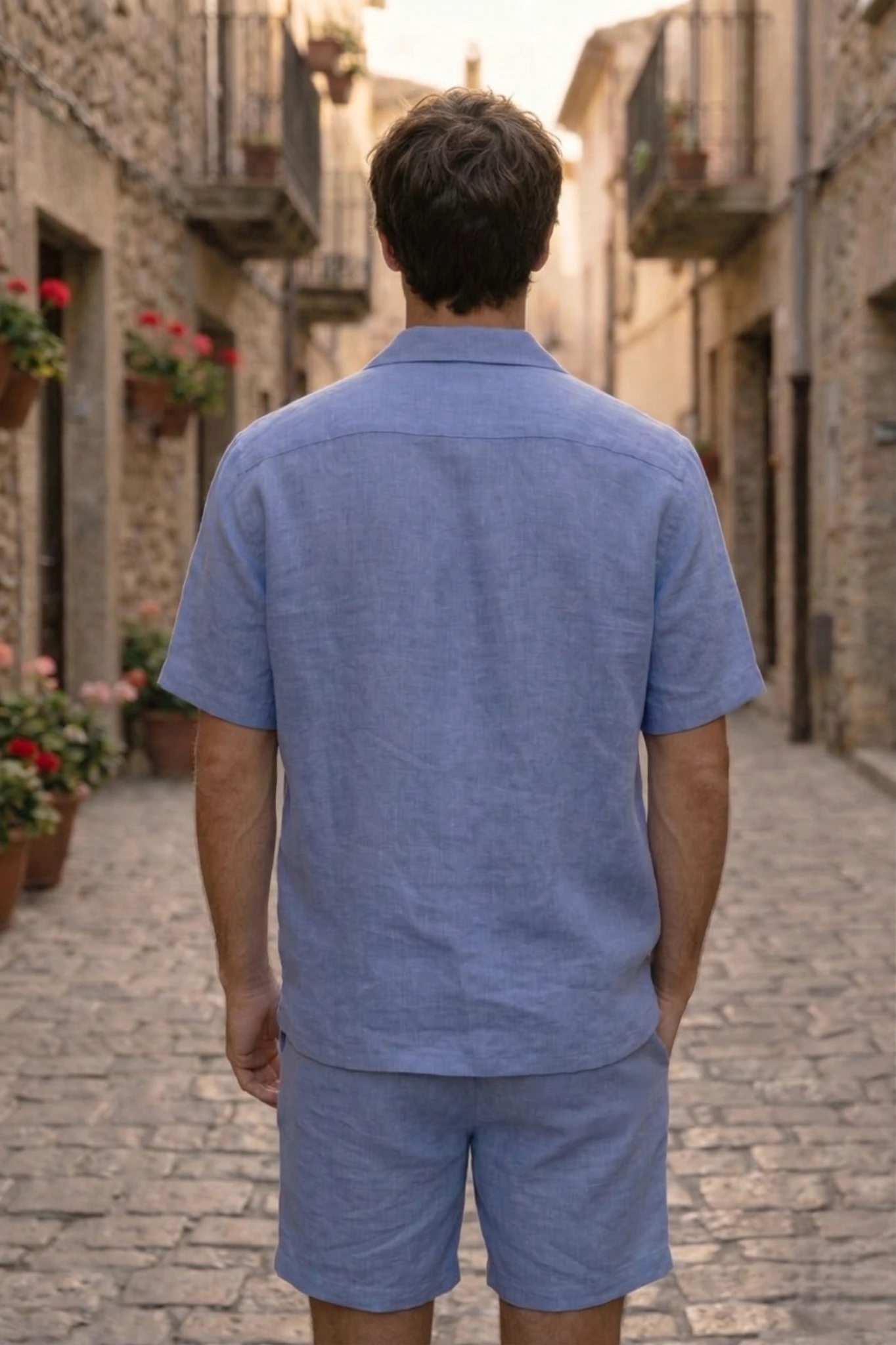 mens-linen-cherry-embroidered-shirt-shorts-set-back-view.jpg
